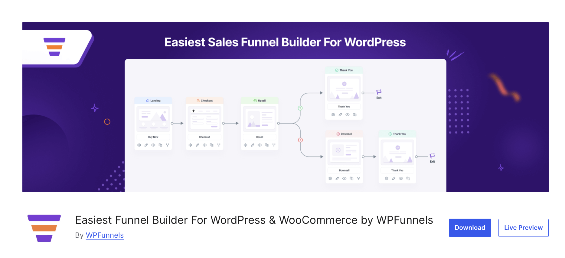 wpfunnels free WordPress sales funnel builder