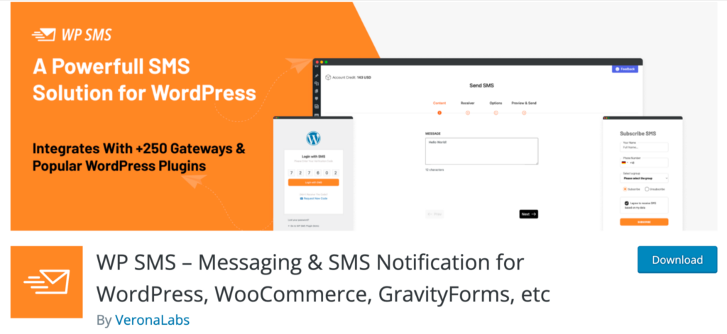 wp sms