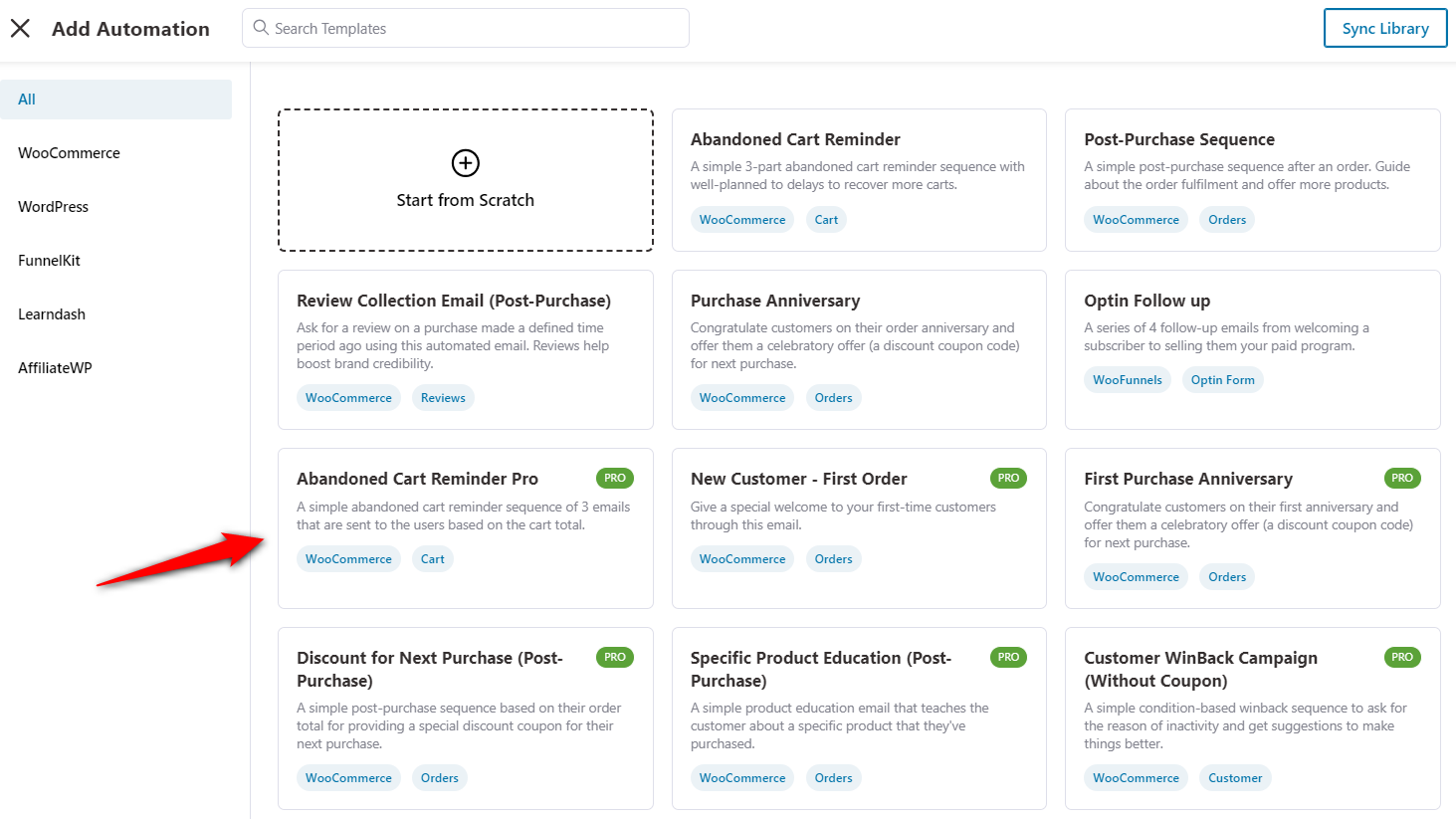 install and activate FunnelKit Automations for free