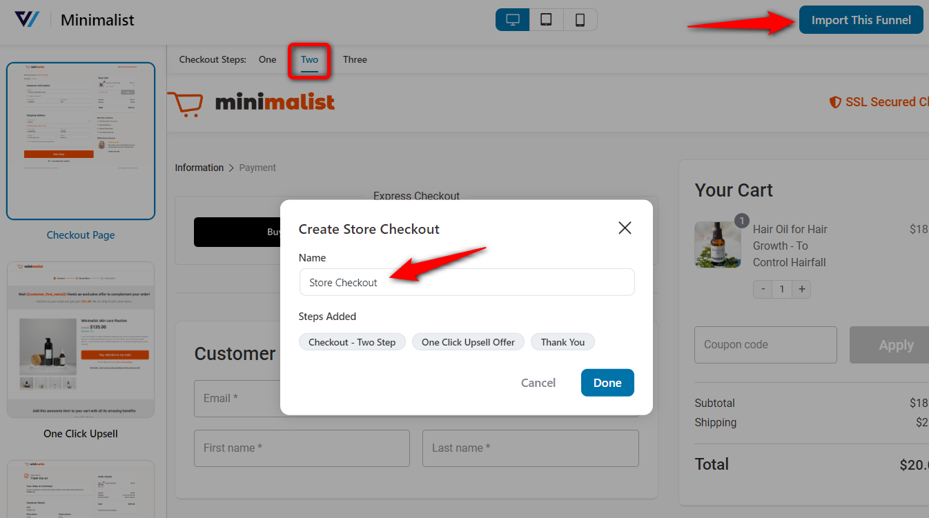 Name your store checkout - WooCommerce checkout elementor 