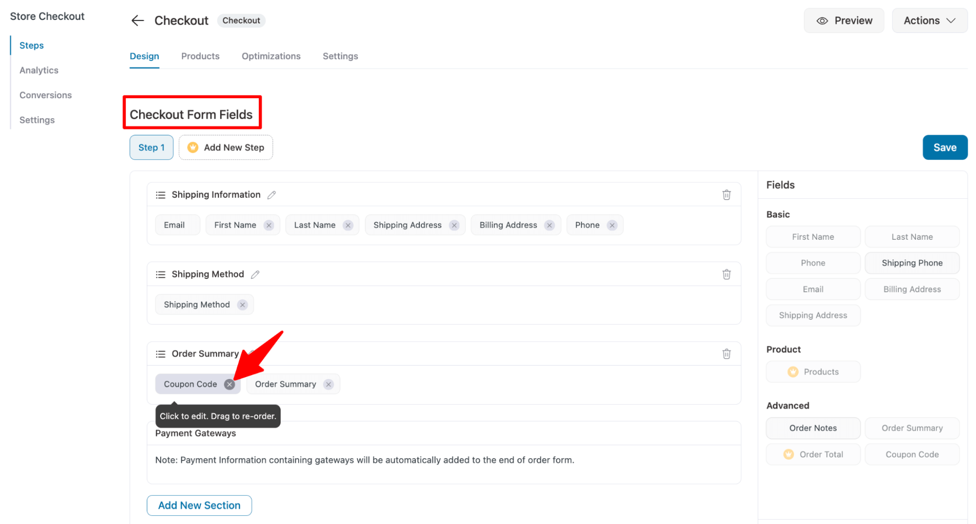remove WOoCOmmerce coupon code field