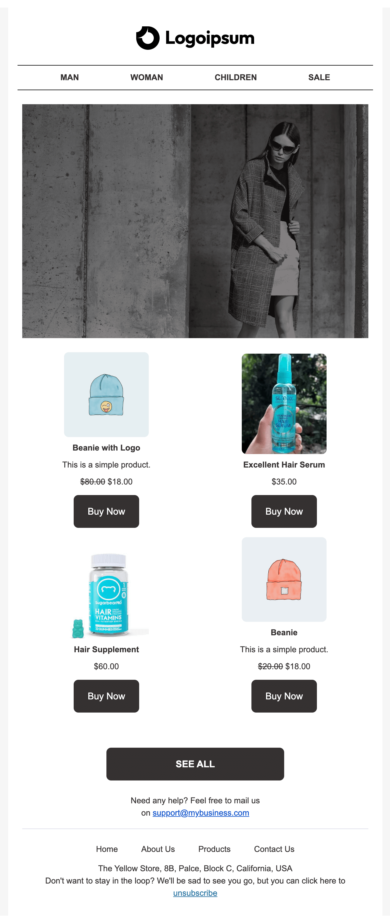 Upsell Email Template to Boost Conversion
